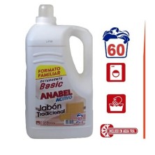 Anabel Detergente Jabón Tradicional 5L