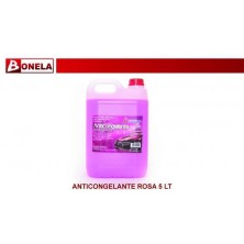 Bonela Anticongelante Auto Rosa Al 10% 5 l