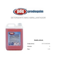 PDQ Detergente Máquina + Abrillantador 5 l