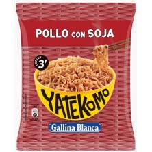 Gallina Blanca Yatekomo Fideos Orientales Pollo con Soja 82 Gr