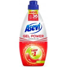 Asevi Gel Power Lavavajillas Cítrico 36D 700 ml