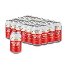Estrella del Sur Cerveza Lata Pack 24 x 330 ml