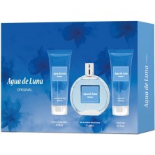 Agua Luna Estuche Classic Vapo 100 Ml + Body Lotion 75 Ml + Gel Baño 75 Ml