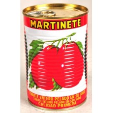 Martinete Tomate Entero Pelado 400 g