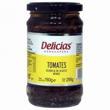 Delicias Tomate Secado En Aceite De Oliva Peso Neto 295 Gr Peso Escurrido 160 Gr