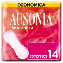 Ausonia Compresa Anatomica 14 U