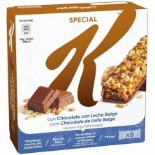 Kellogg's Barritas Special K Chocolate Belga con Leche 6 x 20 Gr