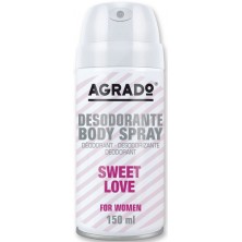 Agrado Desodorante Body Spray Sweet Love For Women 150 Ml