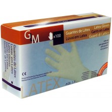 GLM Guante Latex S 100 Und
