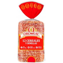 Oroweat 12 Cereales y Semillas 550 Gr