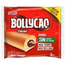 Bimbo Bollycao Cacao Sin Aceite de Palma 4 Und