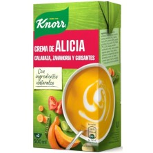 Knorr Crema de Alicia Calabaza, Zahahoria y Guisantes 500 Ml