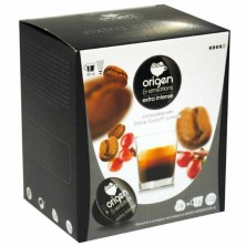 Origen Café Espreso Extra Intenso 16 Cápsulas