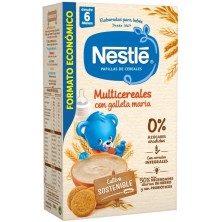 Nestlé Papillas Multicereales con Galleta María 500 gr