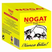 Nogat Raticida 150 gr (15 sobres)