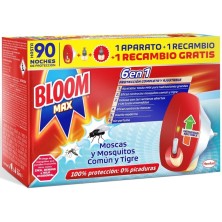 Bloom Max Moscas y Mosquitos 1 Aparato + 2 Recambios