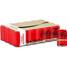 Coca Cola Zero Azúcar Zero Cafeína Pack 24 x 330 ml