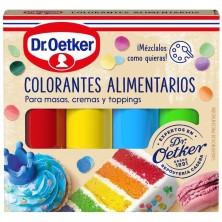 Dr. Oetker Colorantes Alimentarios 4 x 10 gr