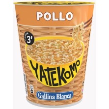 Yatekomo Fideos Orientales Pollo 60 gr