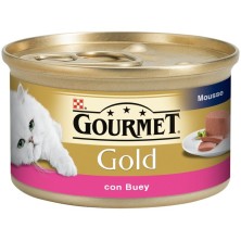Purina Gourmet Gold Mousse Buey 85 gr