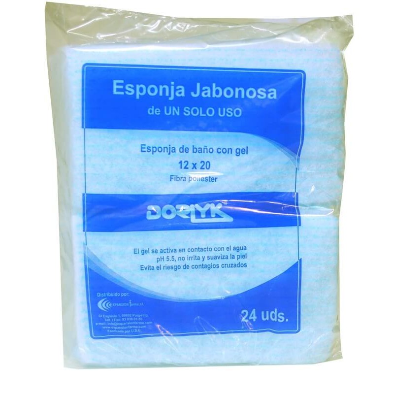 Esponja Jabonosa 24 unidades, 24 uds - id-gerimedical