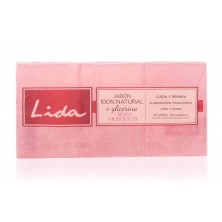 Lida Jabón 100% Natural Glicerina Rosa Mosqueta