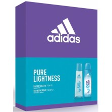 Adidas Estuche Pure Lightness Woman Vapo 75 ml + Desodorante Spray 150 ml