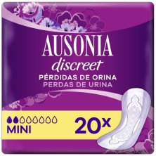 Ausonia Compresa Para Incontinencia Discreet Mini 20 Unidades