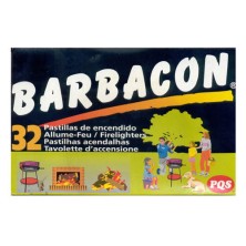 PQS Barbacon Pastillas de Encendido 32 uds