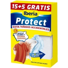 Iberia Toallitas De Protección Del Color 15 Unidades + 5 Unidades