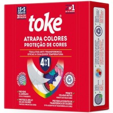 Toke Toallitas Atrapa Color 15 Unidades + 5 Unidades