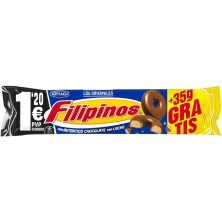 Filipinos Galleta Bañada En Chocolate Con Leche PVP 1,2 93 gr + 35 gr