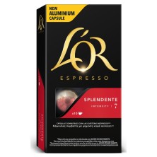 Lor Café Espresso Splendente Para Nespresso 10 Cápsulas