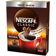 Nescafé Café Soluble Natural 10 Sobres