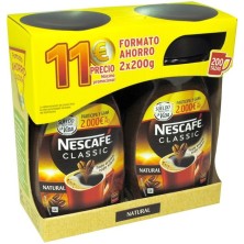 Nescafé Café Soluble Natural 2 Unidades X 200 gr
