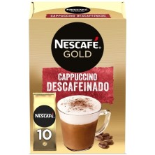 Nescafé Café Soluble Cappuchino Descafeinado 10 Sobres