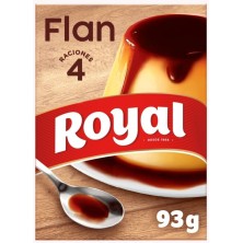Royal Flan Con Azúcar 4 Unidades