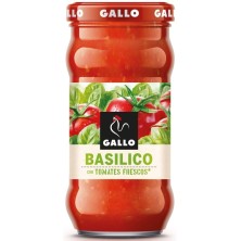 Gallo Salsa Para Pasta Y Pizza Basílico Frasco 350 ml