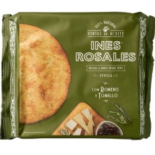 Inés Rosales Tortas de Aceite Romero y Tomillo 120 gr