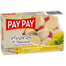 Pay Pay Huevas De Merluza En Aceite Vegetal 115 gr