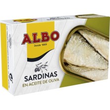Albo Sardinas en Aceite de Oliva 85 gr