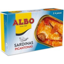 Albo Sardinas Picantonas 85 gr