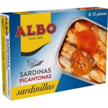 Albo Sardinas Picantonas Sardinillas 105 gr