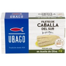 Ubago Filetes de Caballa Del Sur en Aceite de Oliva 115 gr