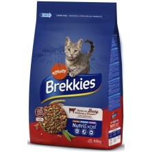 Brekkies Excel Alimento Seco Para Gatos Mix De Buey 3,5 Kilos