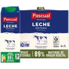 Pascual Leche Entera Clásica Pack 6 x 1L