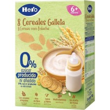 Hero Papilla 8 Cereales Galleta 340 gr