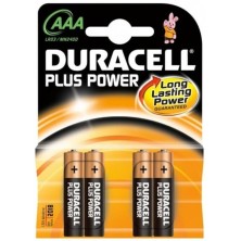 Duracell Pila AAA - LR03 Plus Power 4 Unidades