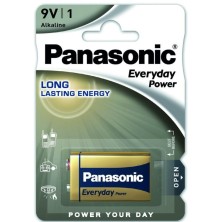 Panasonic Pila Alcalina 6LR61 Ever Power Blister 1 Unidad