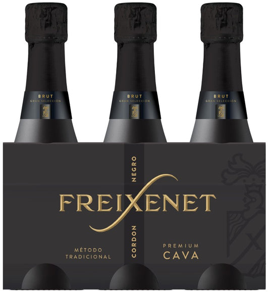CAVA FREIXENET MINI C NEG PK3 11,5G